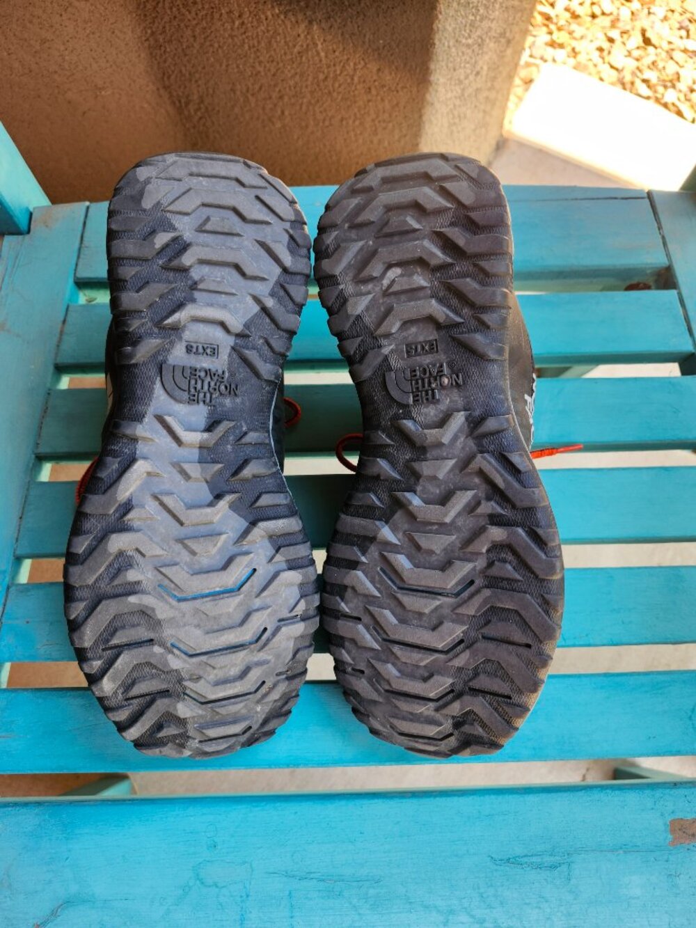 The North Face Men's FUTURELIGHT Hiking Trail Shoe Black/Blue/Orange/Gray 9.5 US - Picture 9 of 13